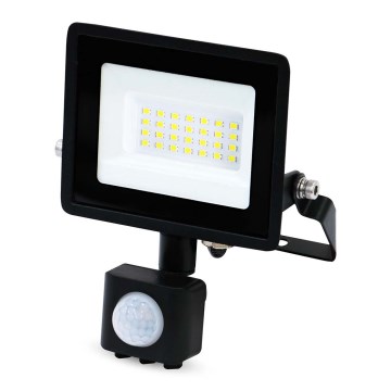 LED prožektors ar kustības un krēslas sensoru ar spraudni kontaktligzdai LED/20W/230V IP44
