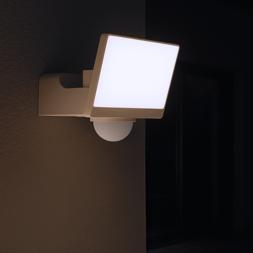 LED prožektors ar kustības un krēslas sensoru DAVOS LED/30W/230V IP54 balts