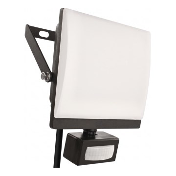 LED prožektors ar kustības un krēslas sensoru TAMBO EVO LED/50W/230V 4000K IP44, melns