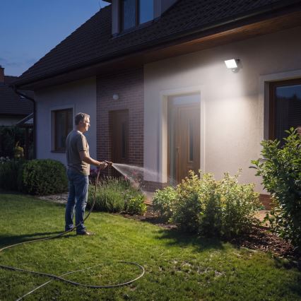 LED prožektors ar kustības un krēslas sensoru TAMBO EVO LED/30W/230V 4000K IP44 melns