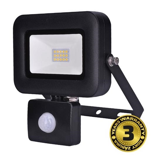 LED Prožektors ar sensoru LED/10W/230V IP44