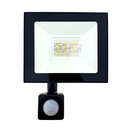 LED Prožektors ar sensoru LED/20W/230V IP44