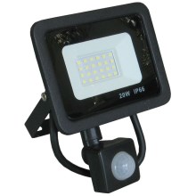 LED Prožektors ar sensoru LED/20W/230V IP66