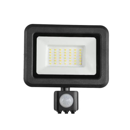 LED Prožektors ar sensoru LED/30W/230V 4000K IP44