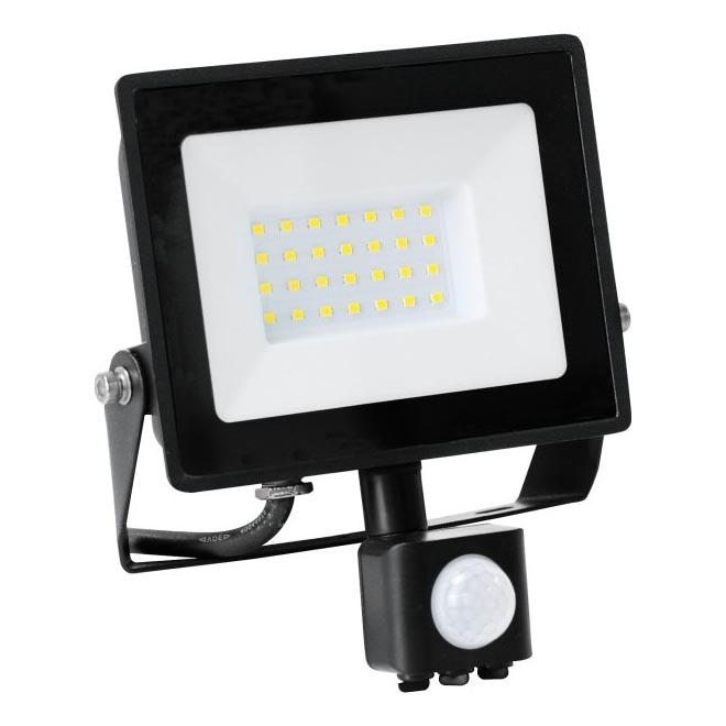 LED Prožektors ar sensoru LED/30W/230V 6500K IP44