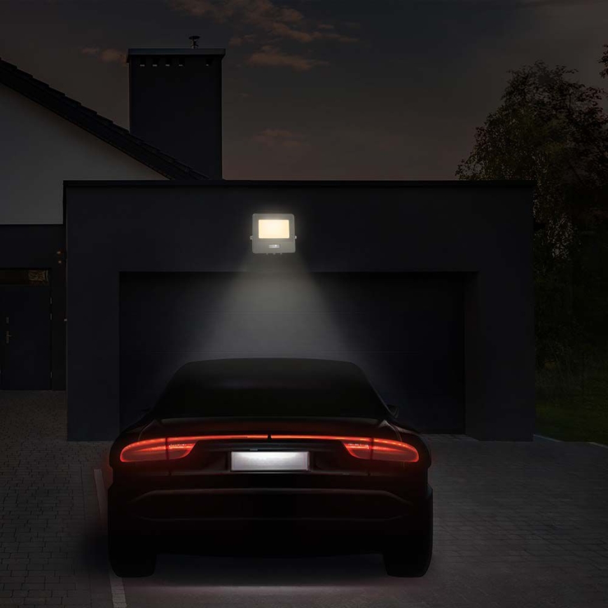 LED Prožektors ar sensoru LED/50W/230V 6500K IP65 balta