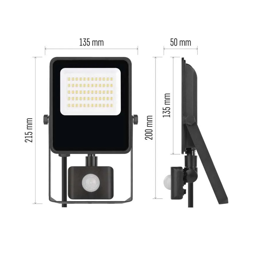 LED prožektors ar sensoru VISIO LED/30W/230V 4000K IP65