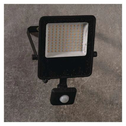 LED Prožektors ar sensoru VISIO LED/50W/230V 4000K IP65