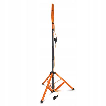 LED prožektors ar statīvu 2xLED/100W/230V 4500K IP65 oranžs