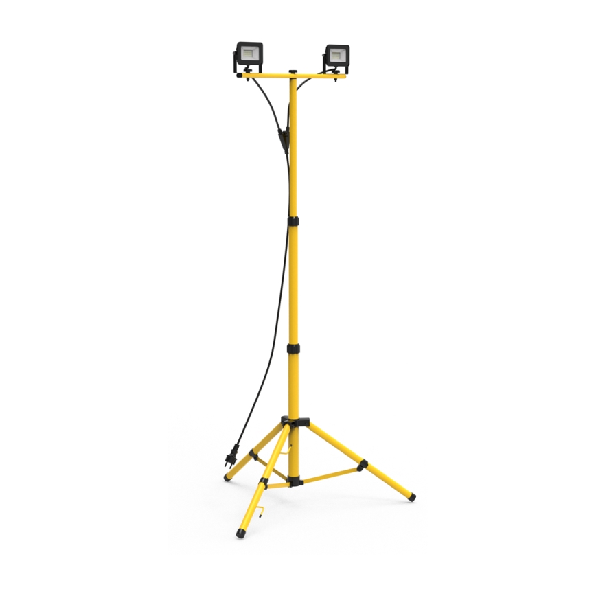LED Prožektors ar statīvu 2xLED/30W/230V 4000K IP44
