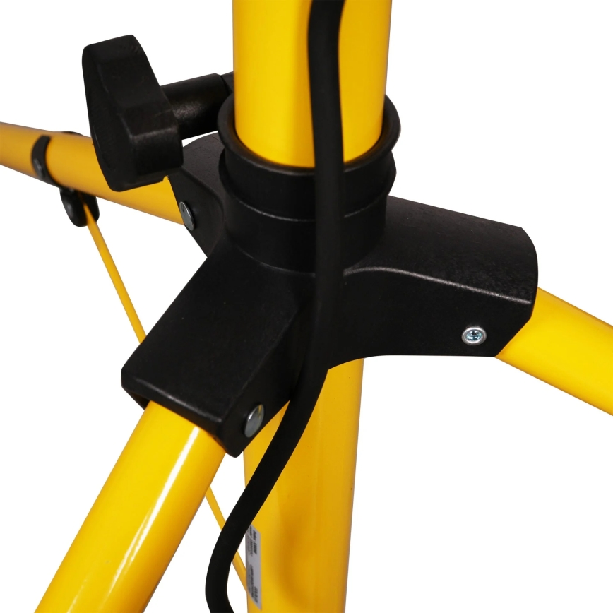 LED prožektors ar statīvu 2xLED/30W/230V 6500K IP65 dzeltena