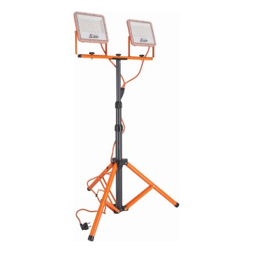 LED prožektors ar statīvu 2xLED/50W/230V 4500K IP65 oranžs