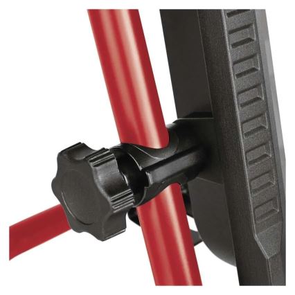 LED prožektors ar statīvu ELION LED/100W/230V 4000K IP65 sarkans/melns
