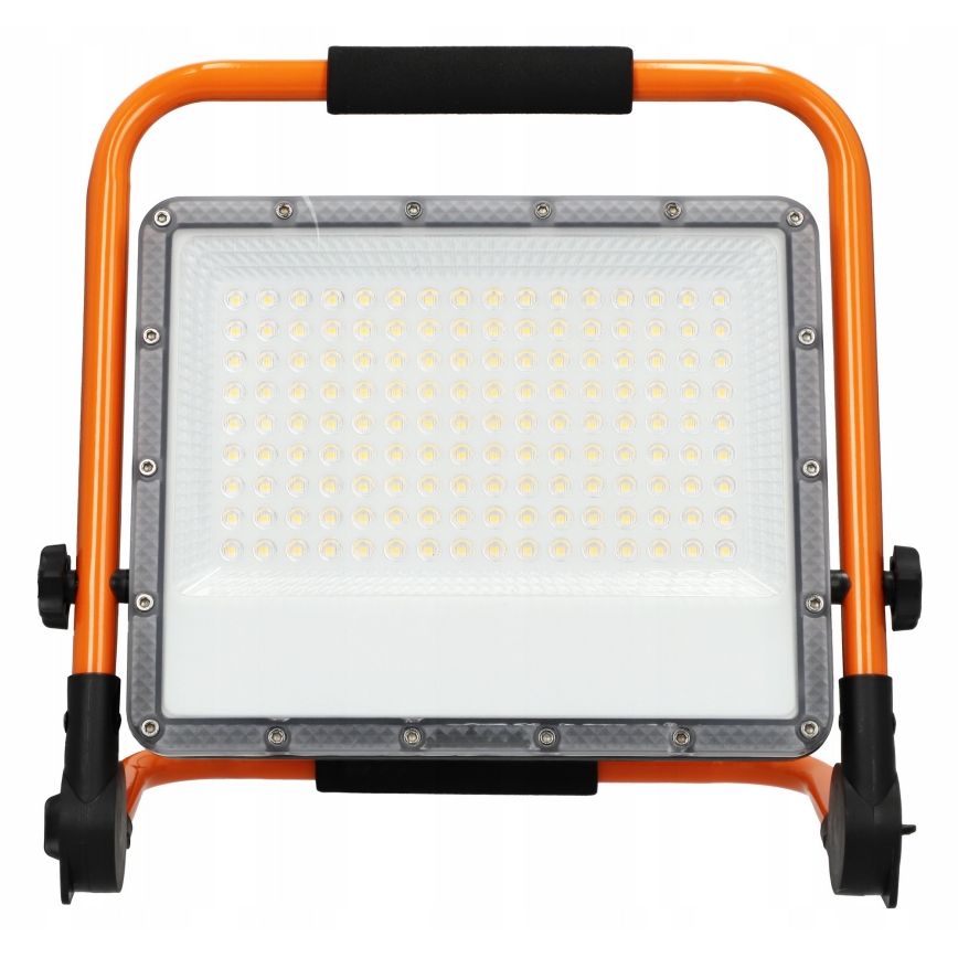 LED prožektors ar statīvu LED/100W/230V 4500K IP65 oranžs