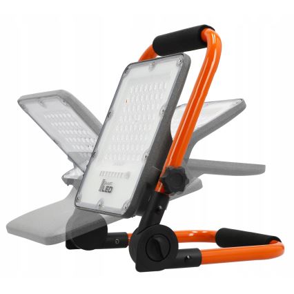 LED prožektors ar statīvu LED/100W/230V 4500K IP65 oranžs