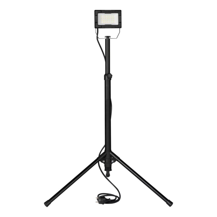 LED prožektors ar statīvu LED/20W/230V 5000K IP65 melns