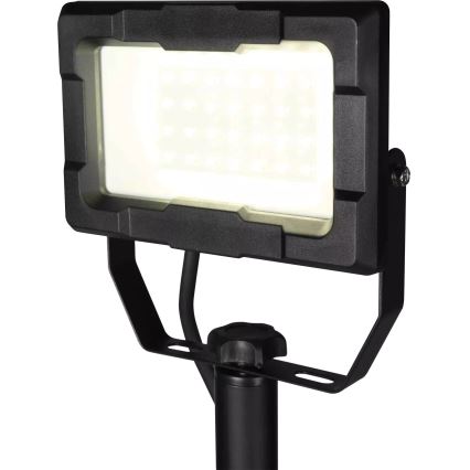 LED prožektors ar statīvu LED/20W/230V 5000K IP65 melns