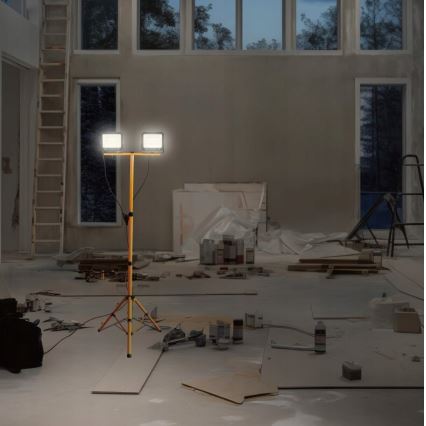 LED Prožektors ar statīvu NOCTIS 2xLED/50W/230V 4000K IP65