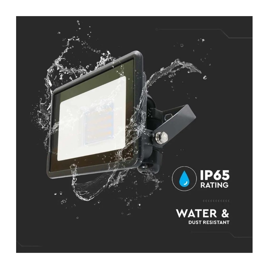 LED Prožektors ar tiešu savienojumu SAMSUNG CHIP LED/20W/230V IP65 6500K