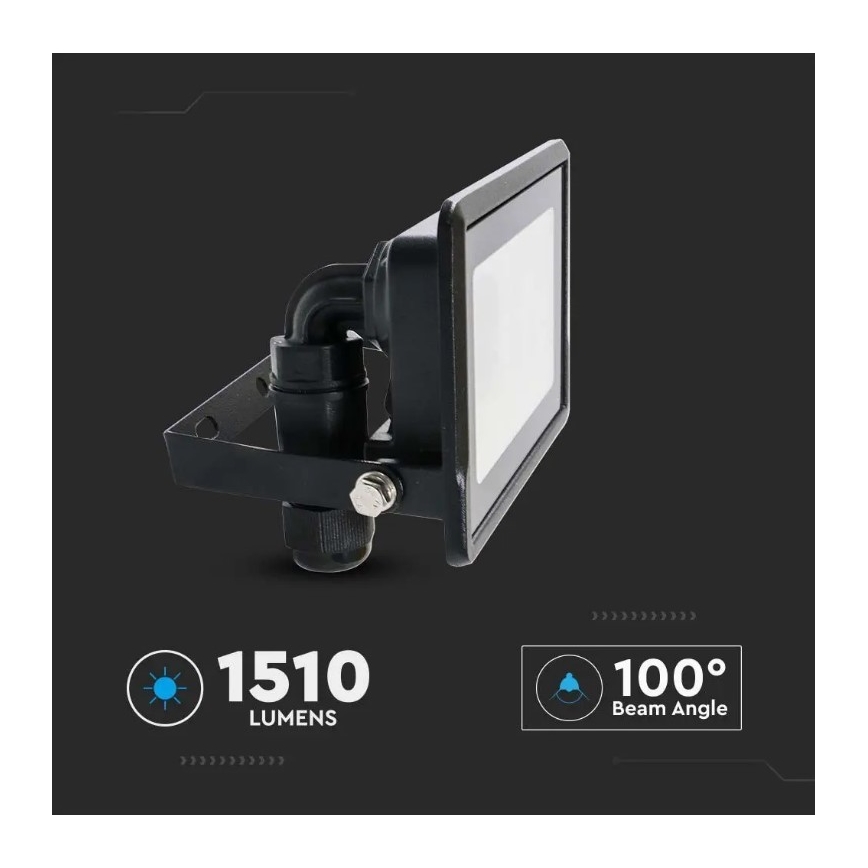 LED Prožektors ar tiešu savienojumu SAMSUNG CHIP LED/20W/230V IP65 6500K