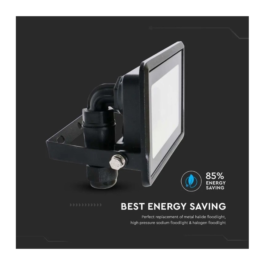 LED Prožektors ar tiešu savienojumu SAMSUNG CHIP LED/30W/230V IP65 6500K