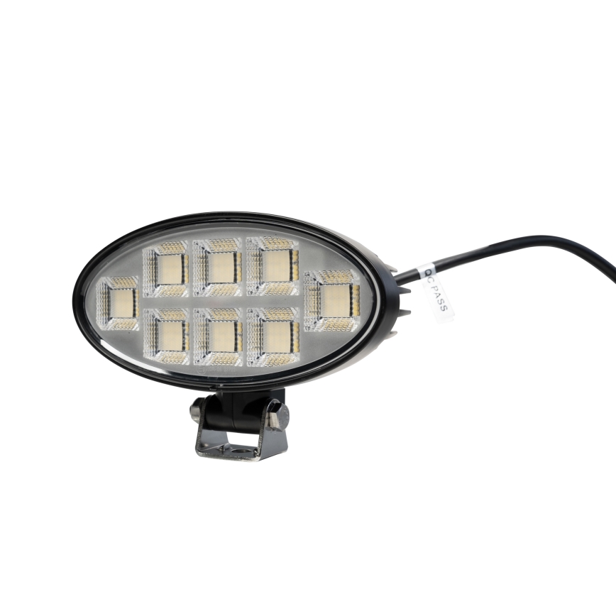 LED Prožektors automašīnai BLACK LED/160W/10-30V IP69 5700K ovāls