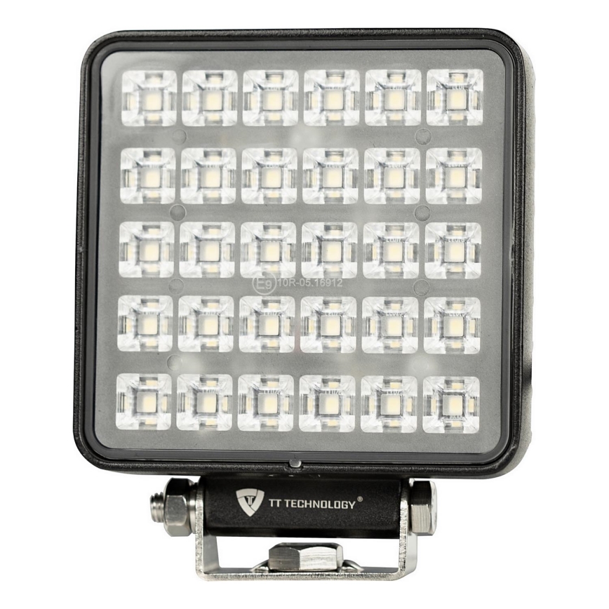 LED Prožektors automašīnai BLACK LED/30W/10-30V IP69 5700K leņķa