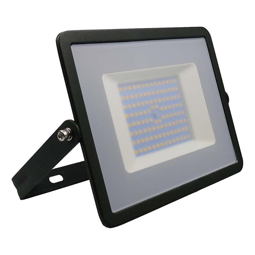 LED Prožektors LED/100W/230V 6500K IP65 melna