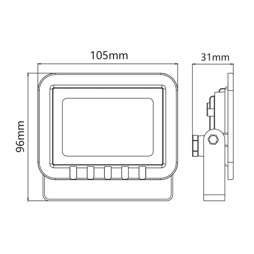 LED Prožektors LED/10W/230V 6500K IP65
