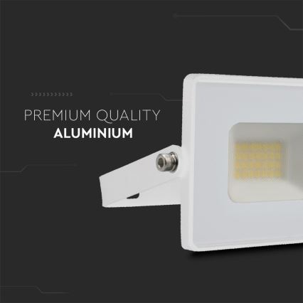 LED Prožektors LED/20W/230V 4000K IP65 balta