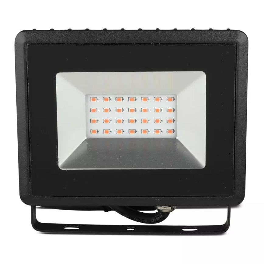 LED Prožektors LED/20W/230V IP65 rozā lampa