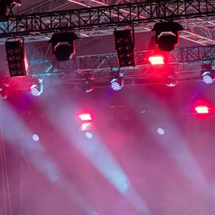 LED Prožektors LED/20W/230V IP65 rozā lampa