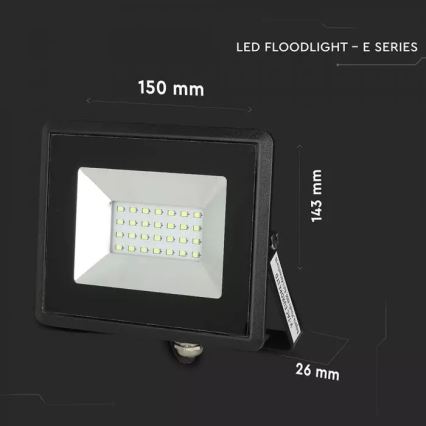 LED Prožektors LED/20W/230V IP65 zaļa gaisma