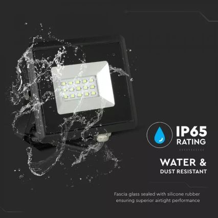 LED Prožektors LED/20W/230V IP65 zaļa gaisma