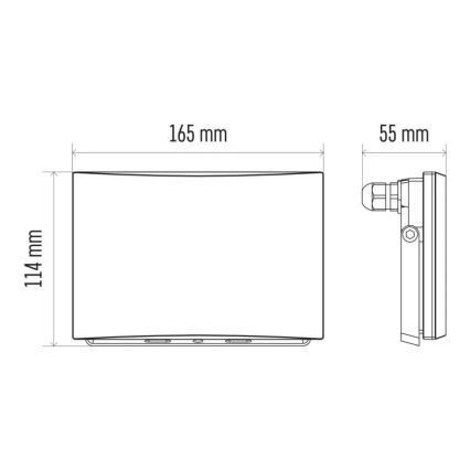 LED Prožektors LED/30,5W/230V IP65