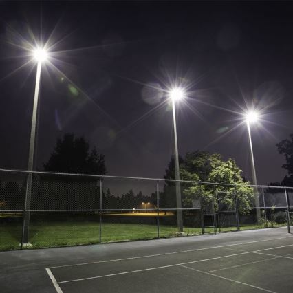 LED prožektors LED/300W/230V 4000K IP65 melns