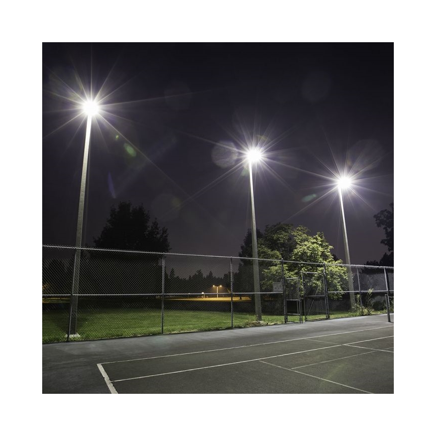 LED prožektors LED/300W/230V 4000K IP65 melns