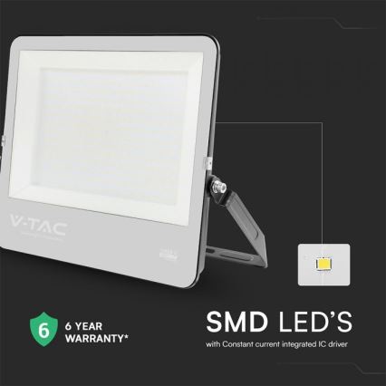 LED prožektors LED/300W/230V 4000K IP65 melns