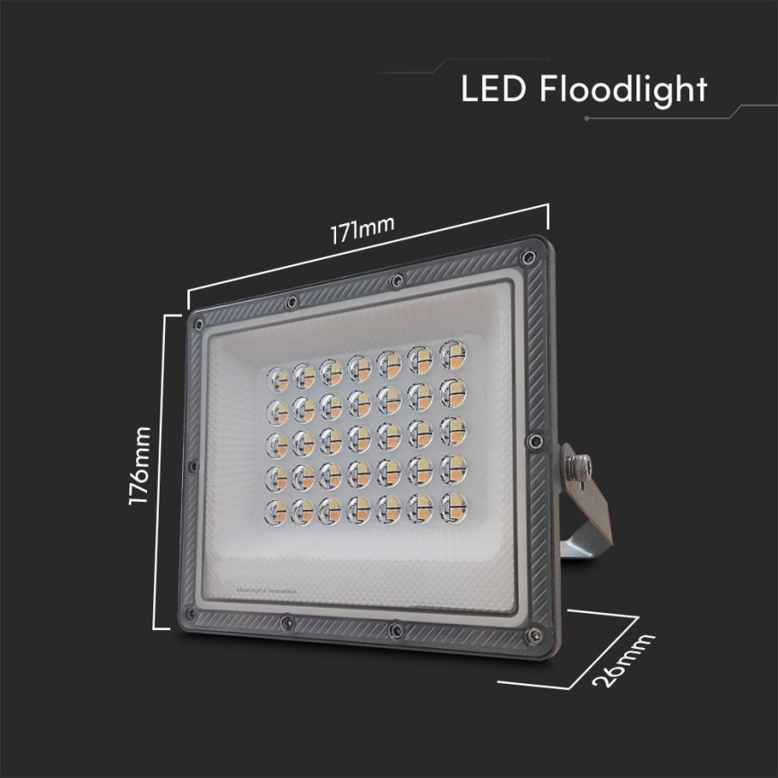 LED Prožektors LED/30W/230V IP65 3000/4000/6500K