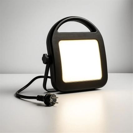LED prožektors LED/40W/230V 4000K IP44 melns