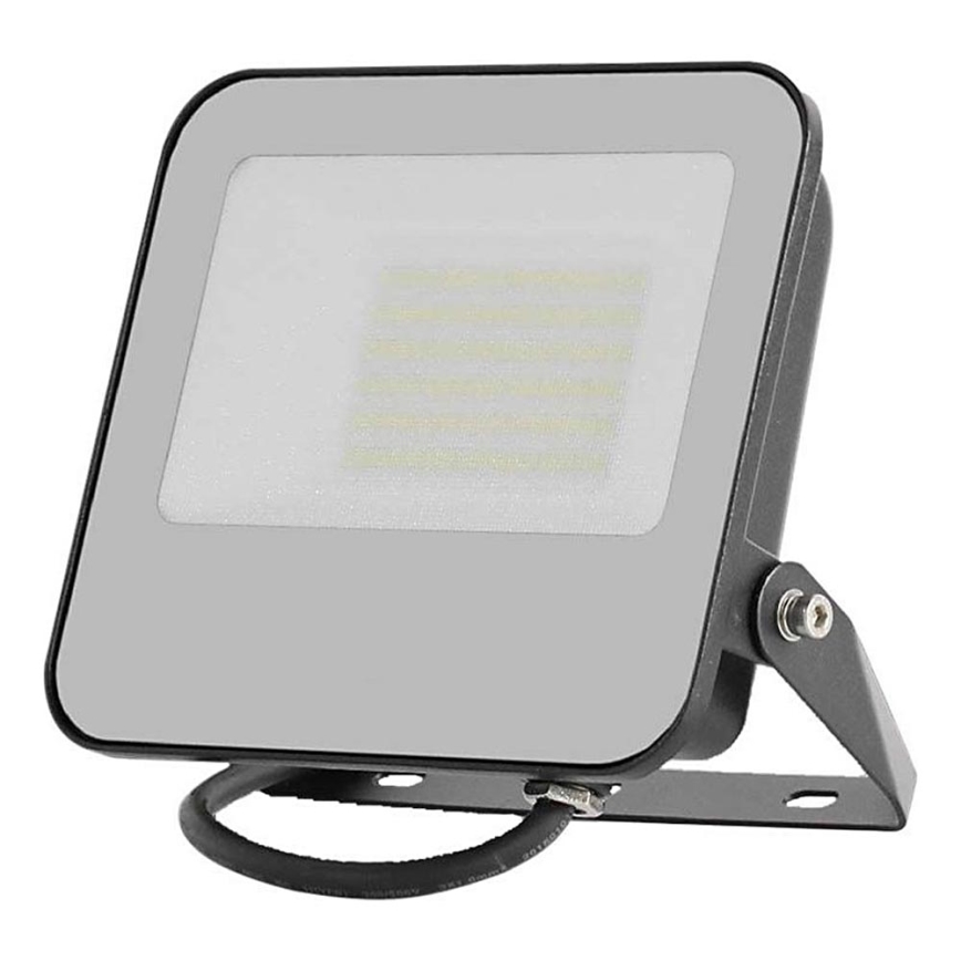 LED Prožektors LED/50W/230V 4000K IP65 melna