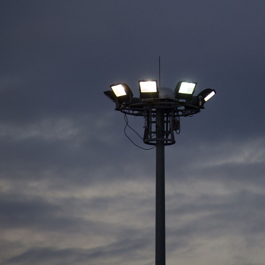LED Prožektors LED/50W/230V 6400K IP65 melna