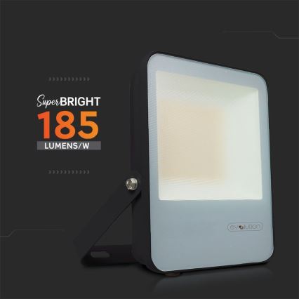 LED Prožektors LED/50W/230V 6400K IP65 melna