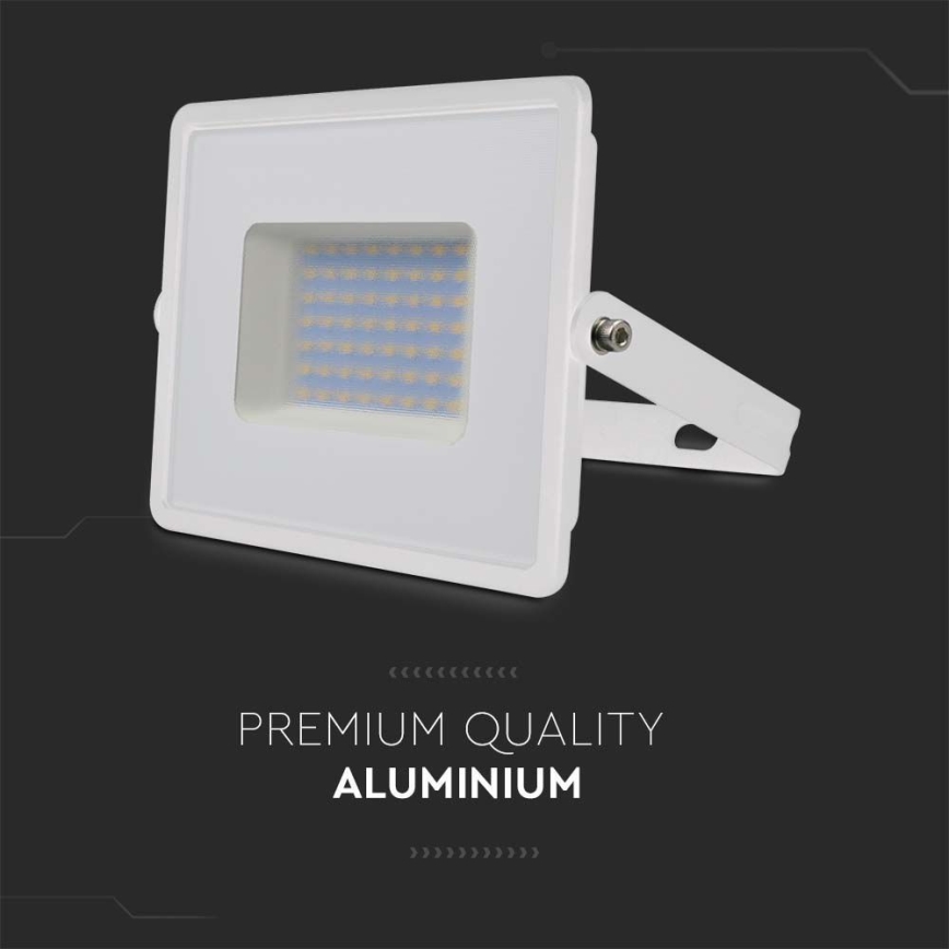 LED Prožektors LED/50W/230V 6500K IP65 balta