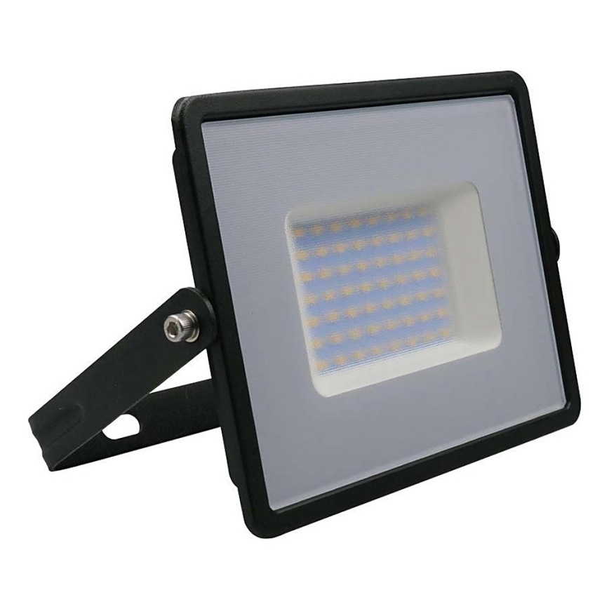 LED Prožektors LED/50W/230V 6500K IP65 melna