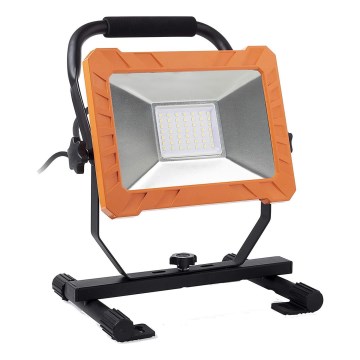 LED prožektors LED/50W/230V 6500K IP65 oranžs/melns
