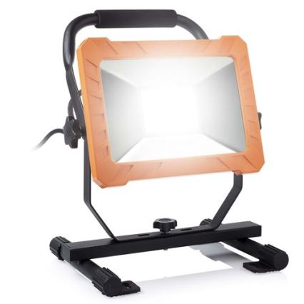 LED prožektors LED/50W/230V 6500K IP65 oranžs/melns