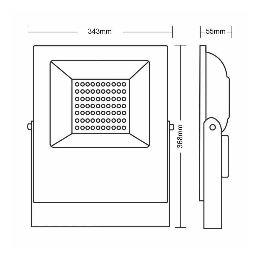 LED Prožektors PROFI PLUS LED/100W/230V 5000K IP66