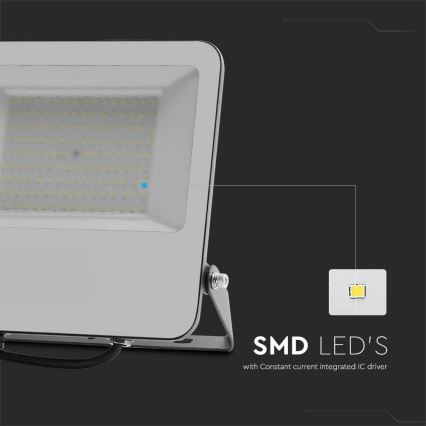 LED Prožektors SAMSUNG CHIP LED/100W/230V 4000K IP65 melna