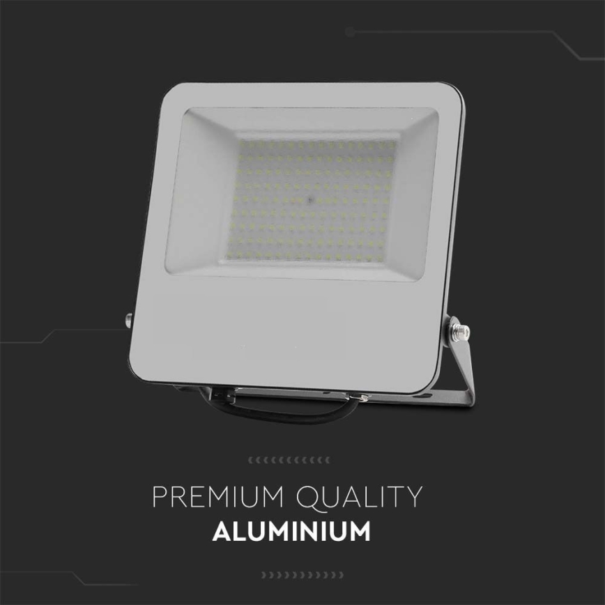 LED Prožektors SAMSUNG CHIP LED/100W/230V 4000K IP65 melna